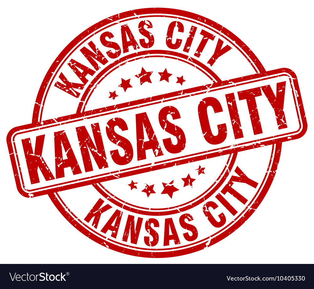 Kansas city stamp Royalty Free Vector Image - VectorStock