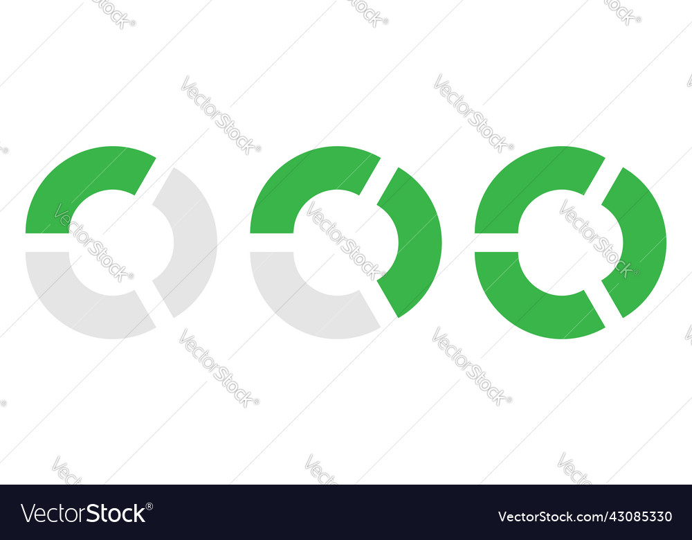 Meter Füllstandsanzeiger Form Design Element