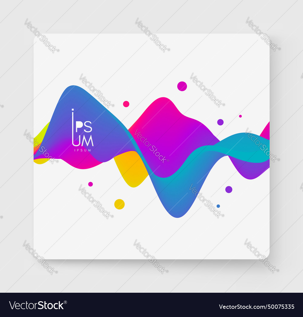 Album cover design template abstract background