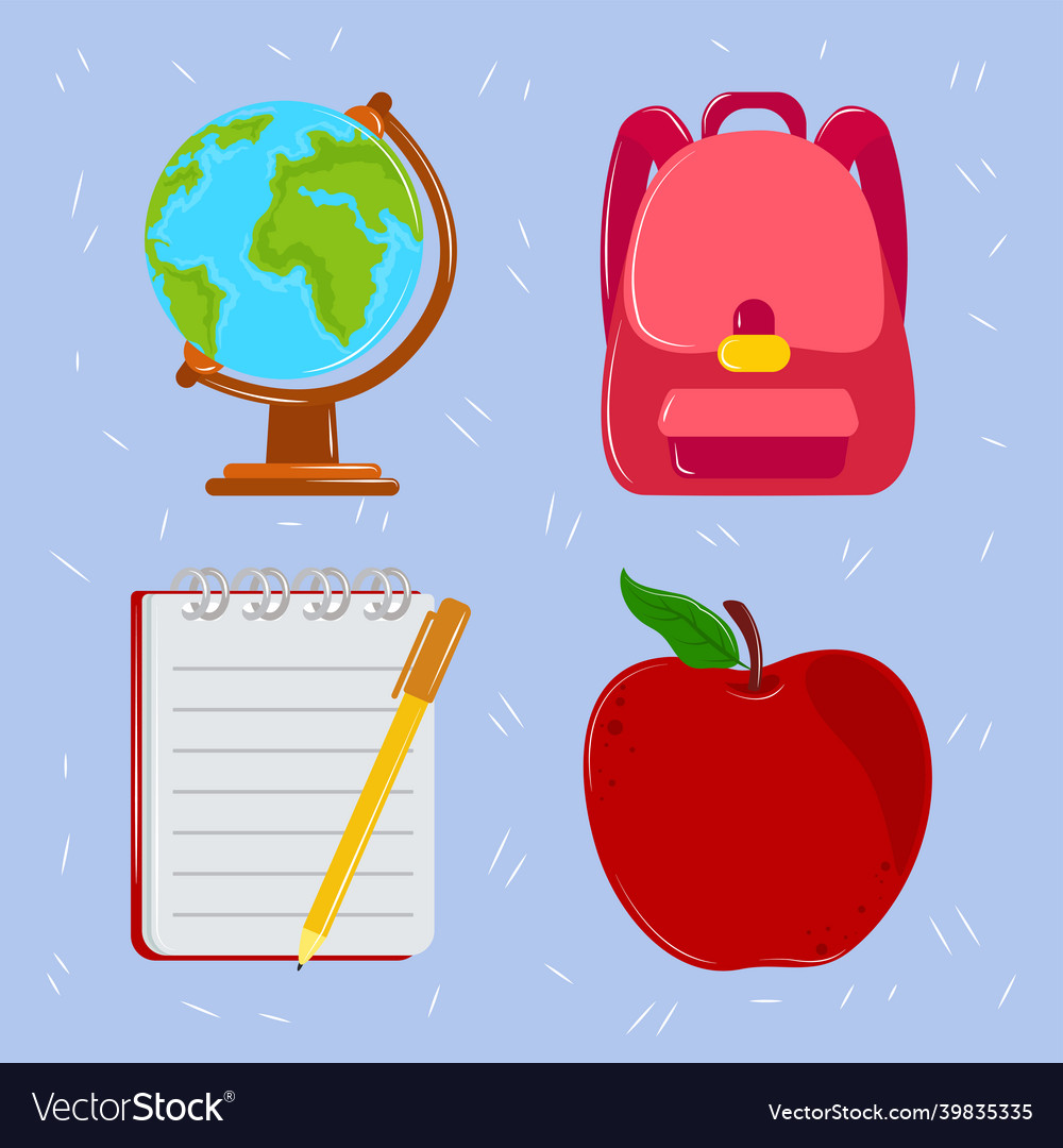 Education and school Royalty Free Vector Image