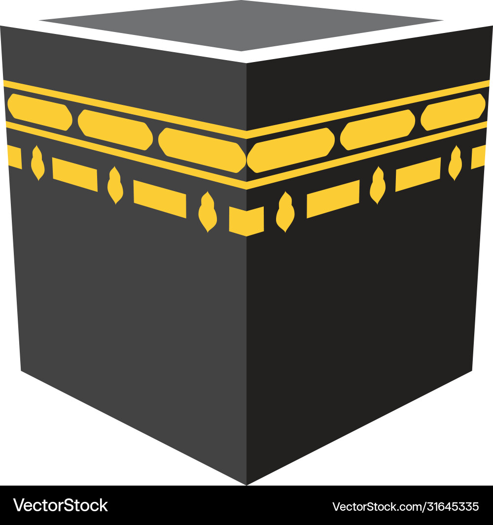 Kaaba icon Royalty Free Vector Image - VectorStock
