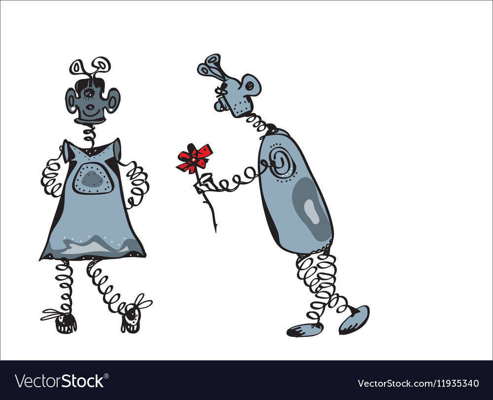 Happy robots date