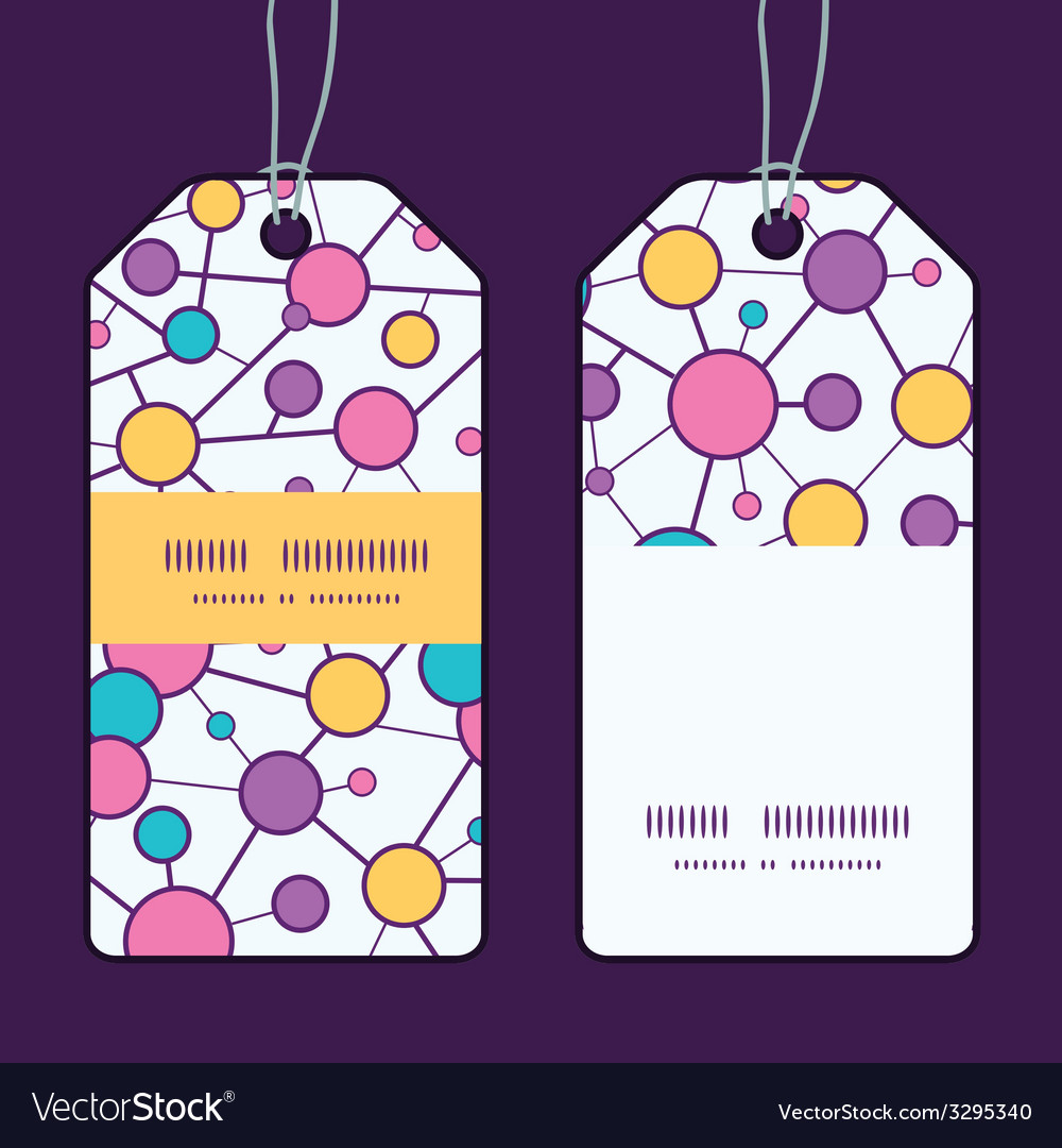 Molecular structure vertical stripe frame pattern