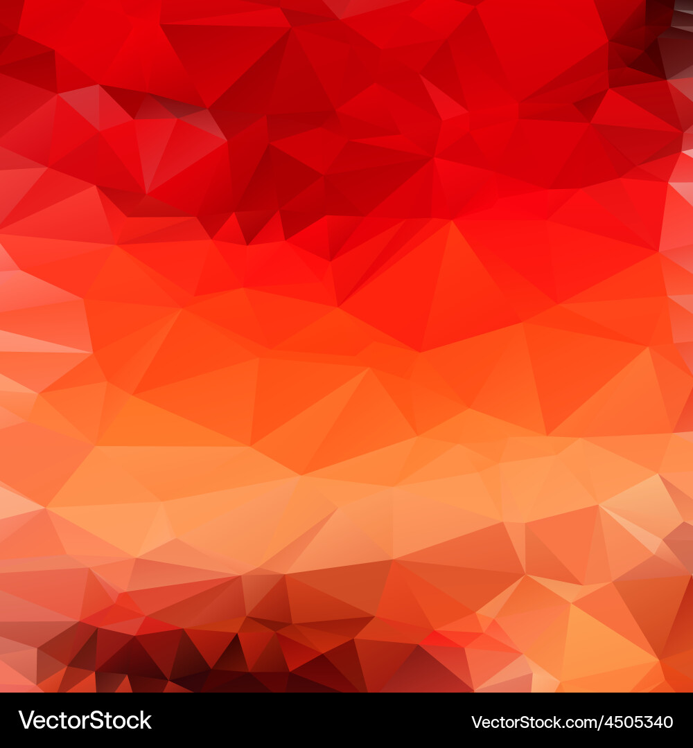 Red Polygonal Abstract Background Royalty Free Vector Image