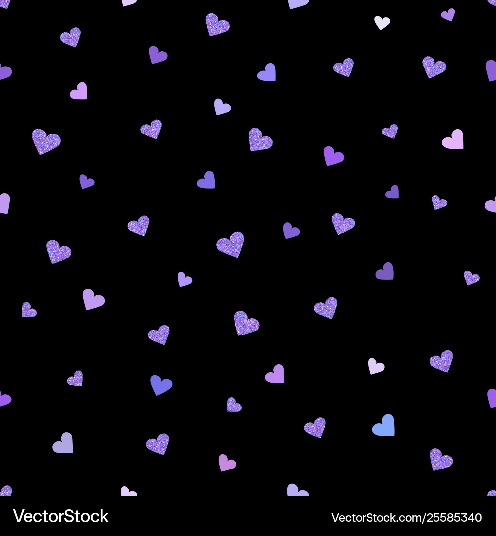 Valentines day seamless pattern background Vector Image