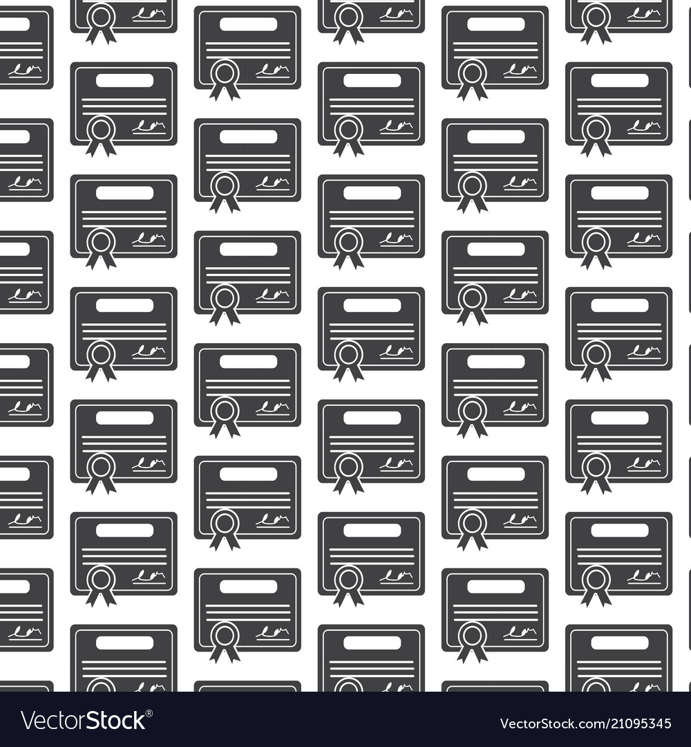 Certificate pattern background