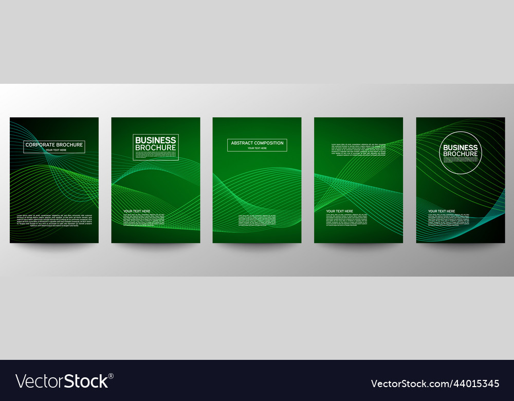 Cover geometric minimal set abstract line pattern vector image Cover geometric minimal set abstract line pattern