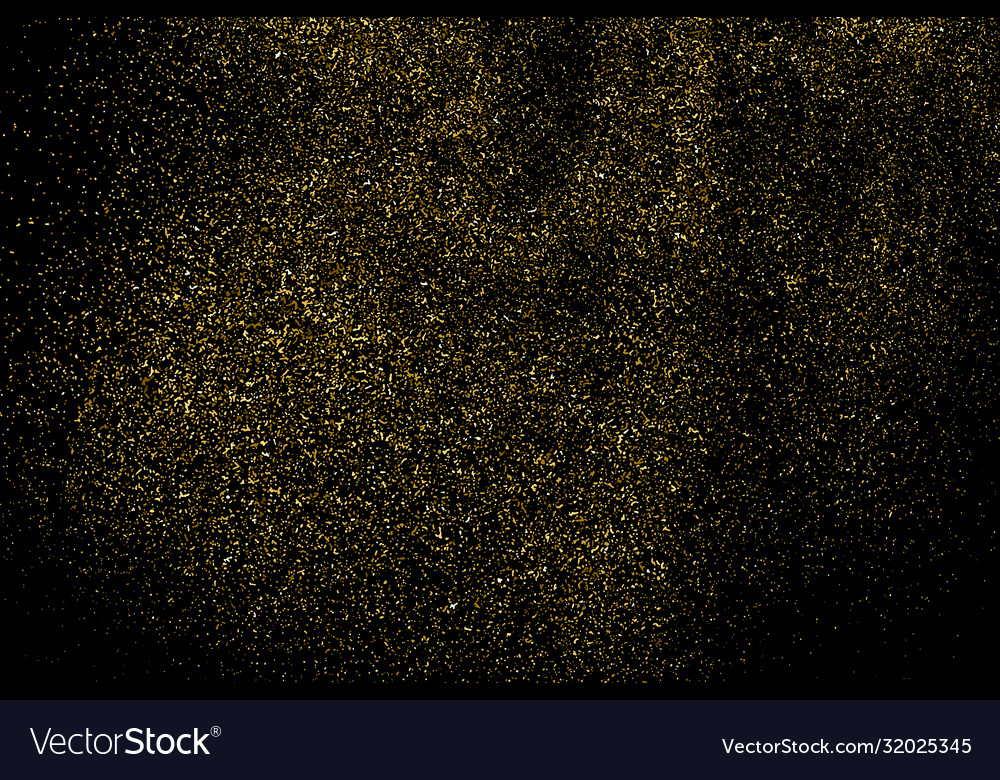 Gold glitter texture Royalty Free Vector Image