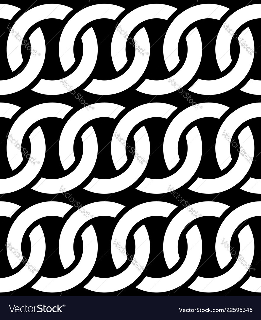 Interlocking Circles - Seamless Pattern