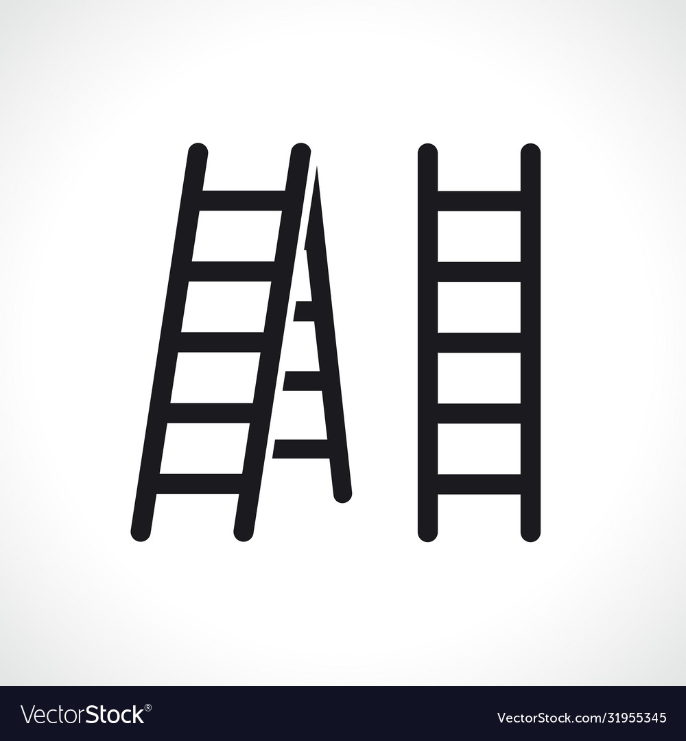 Ladder Icon - Step Up Symbol