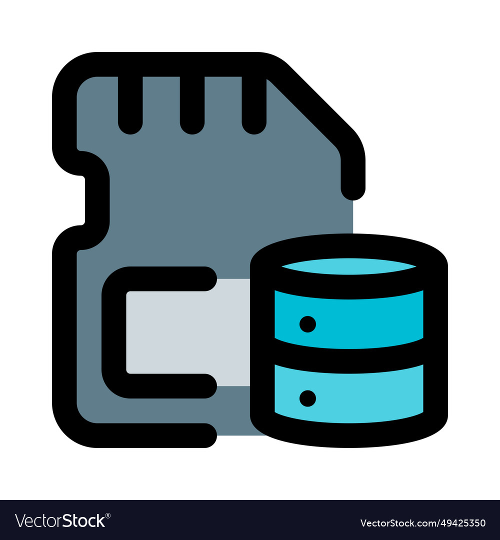 Compact storage for various electronic devices Vector Image