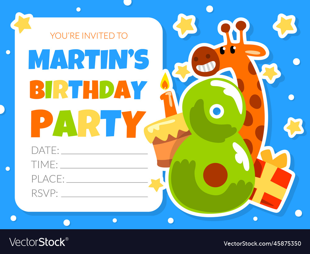 8th Birthday Invitation Wording For Boy Discounts Retailers 