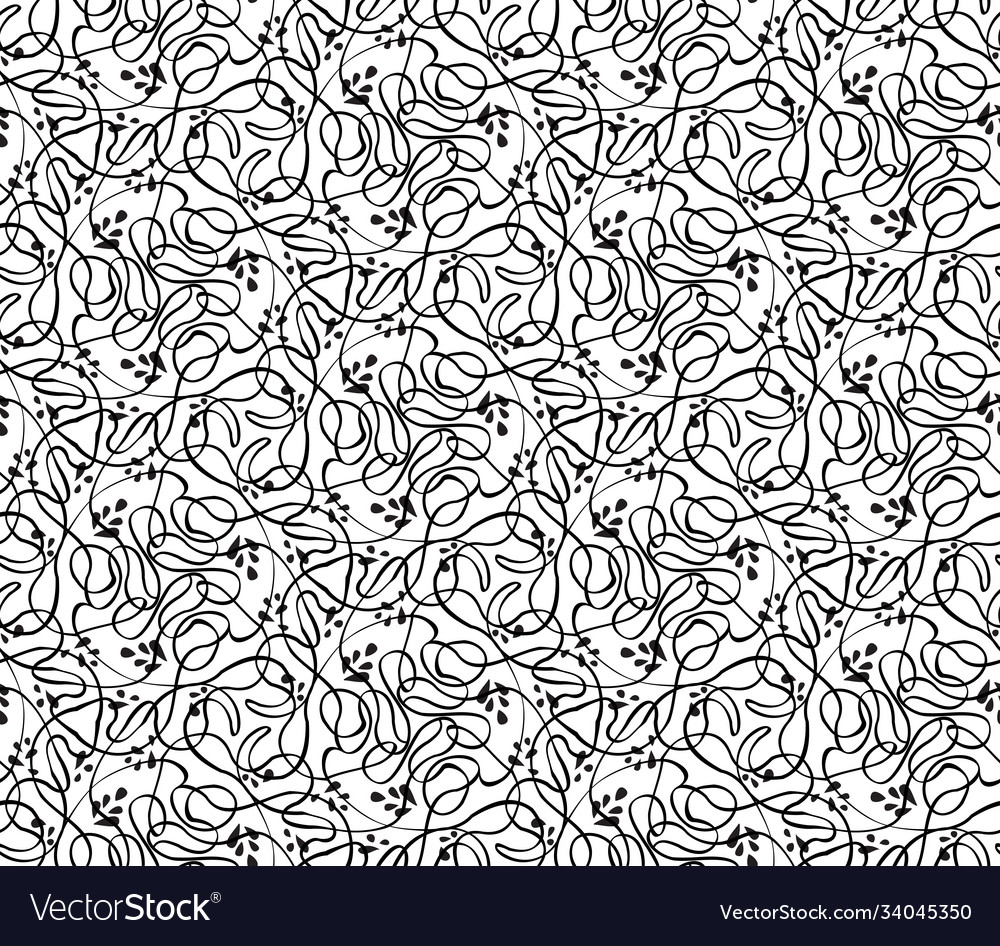 Intricate Line Pattern