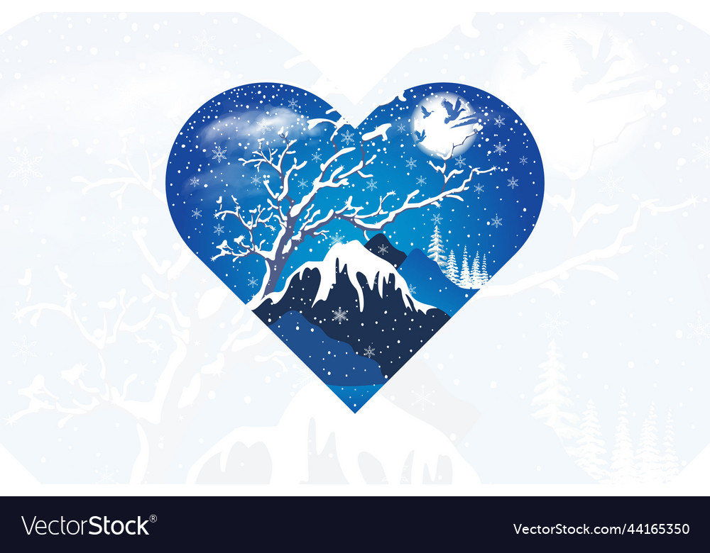 Winter graphic t shirt design