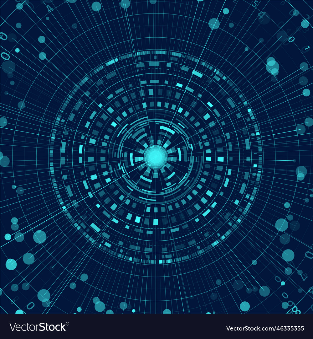 Abstrakte Infografik Visualisierung