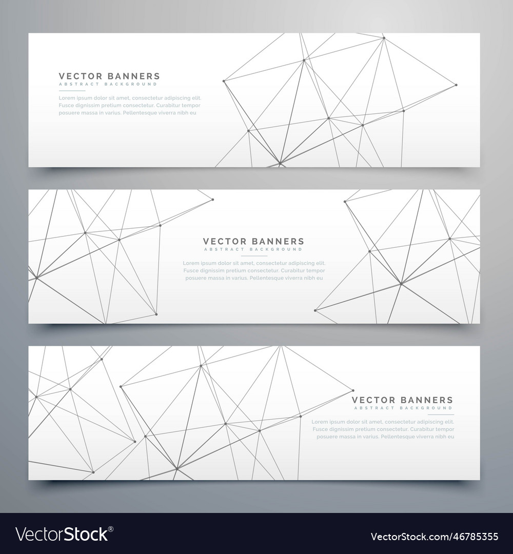 Digital technology style headers set