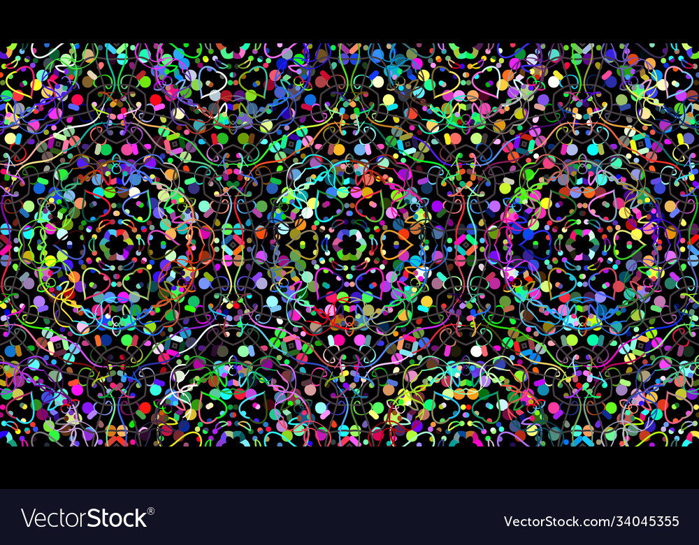 Kaleidoscopic Color Burst Background