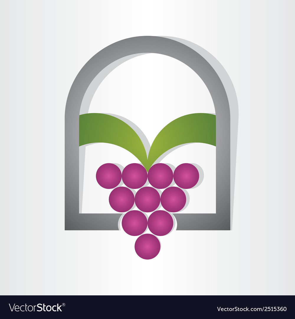 Grape on window design