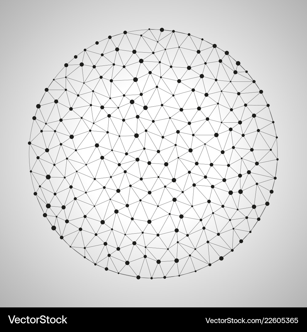 Background with molecules or structure Royalty Free Vector