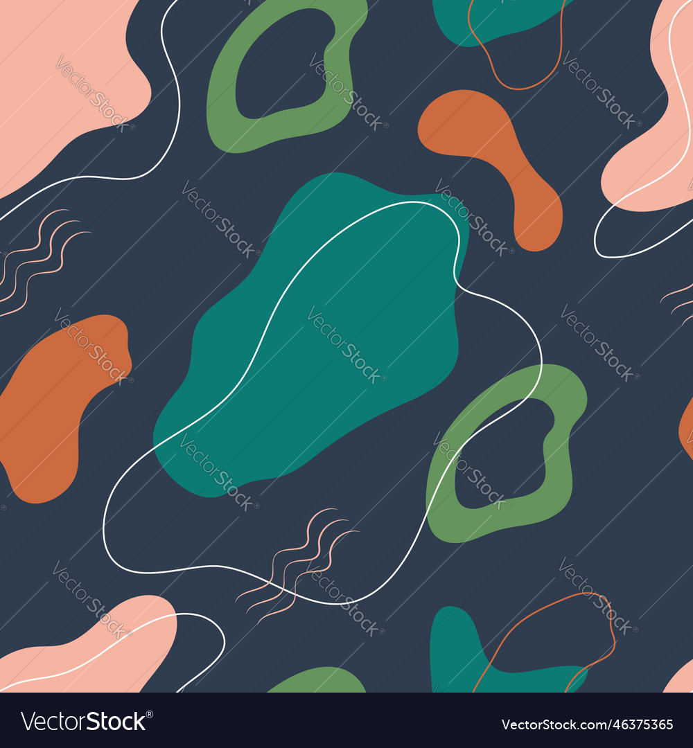 Colorful Memphis Pattern
