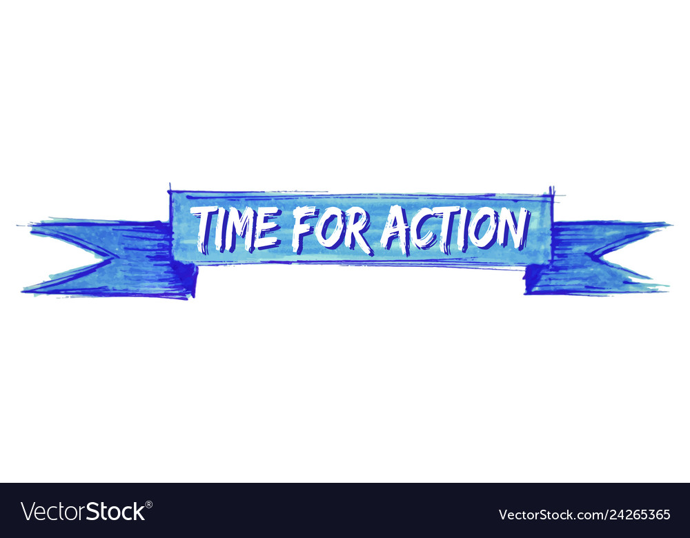 Time for action ribbon