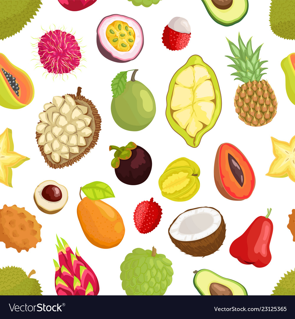 Tropical Fruit Pattern