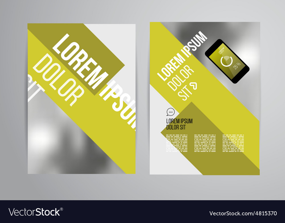 Brochure design template