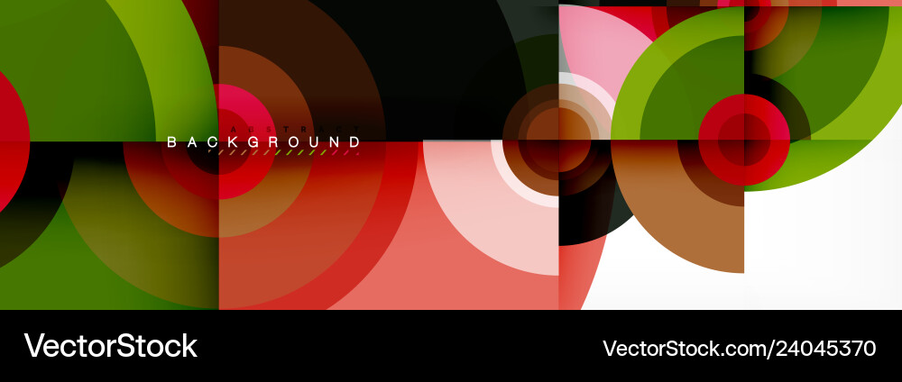 Circular abstract background Royalty Free Vector Image