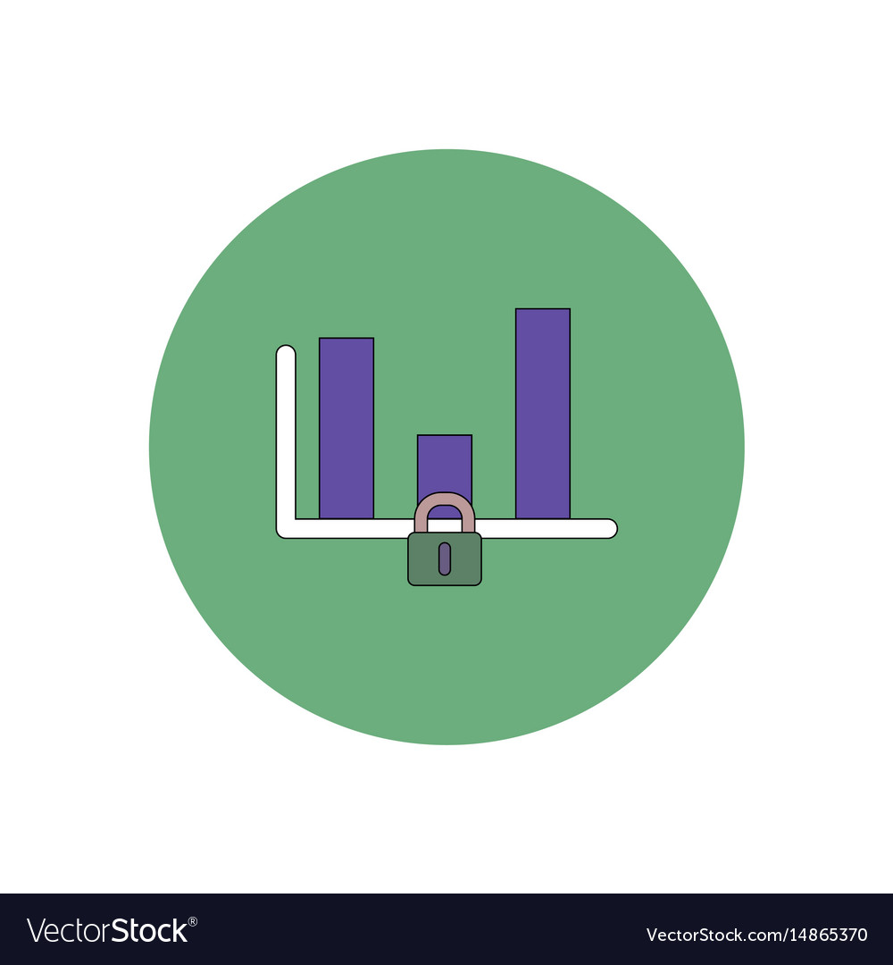 In flat design of column chart