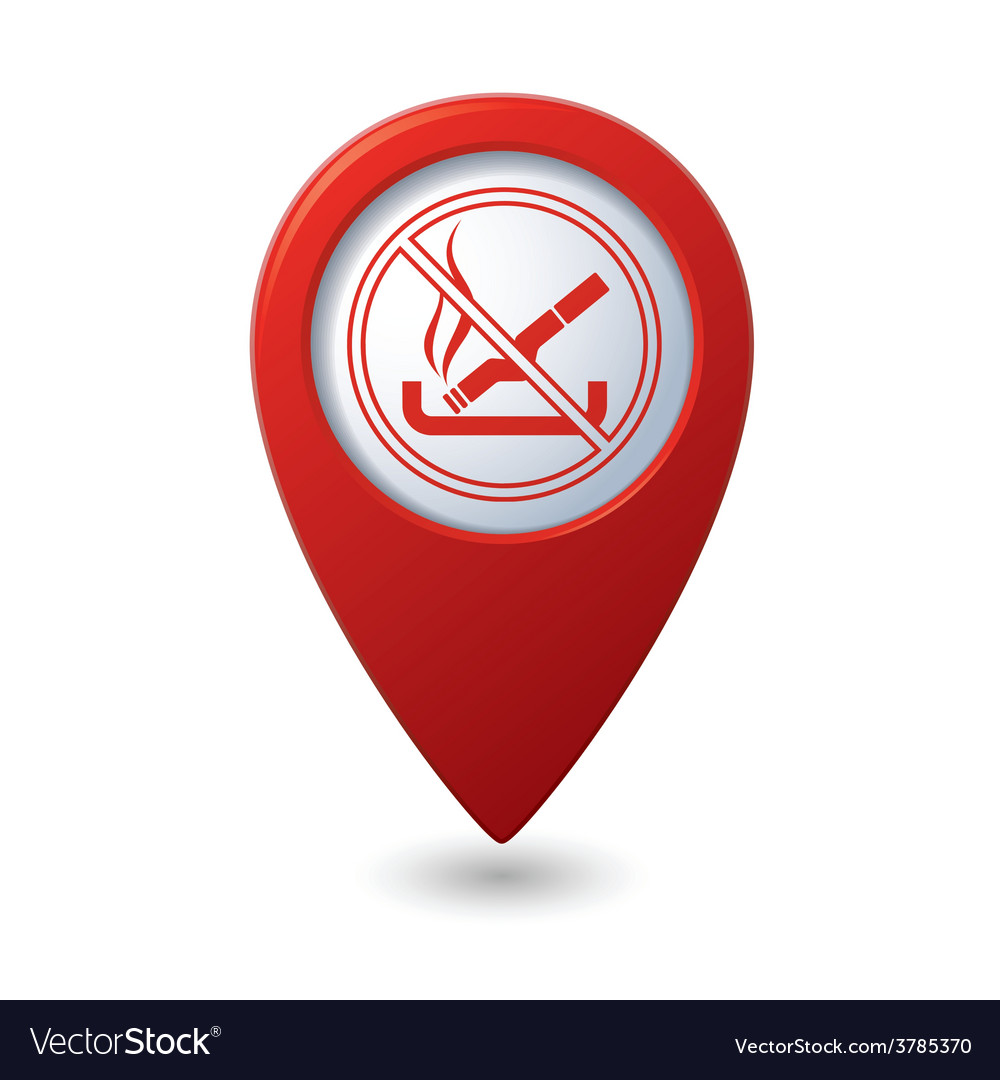No smoking red pointer