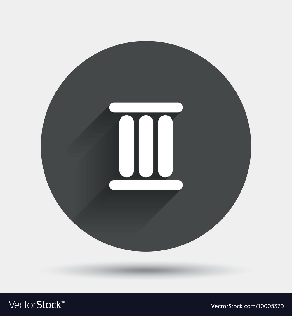 Roman Numeral Three Icon Roman Number Three Sign Vector Image