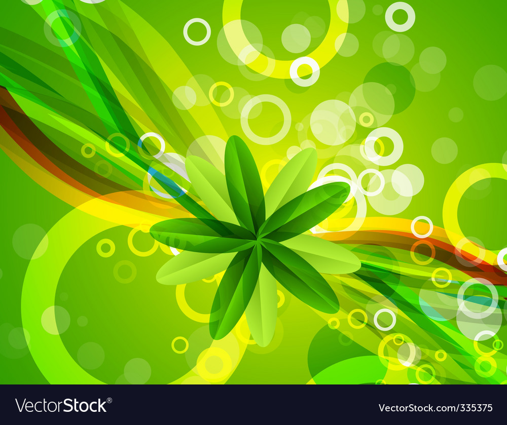 Natural elements background Royalty Free Vector Image