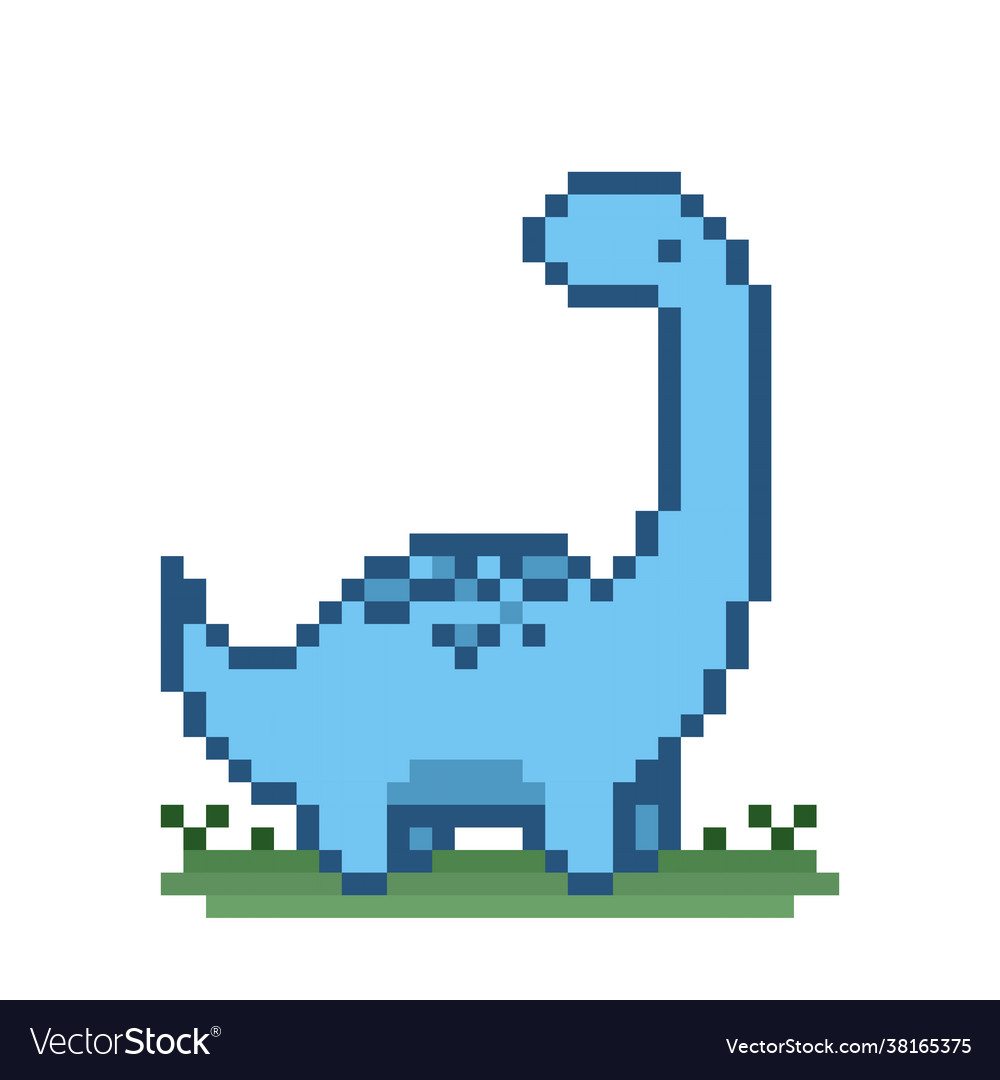 No Internet Pixel Dinosaur Game