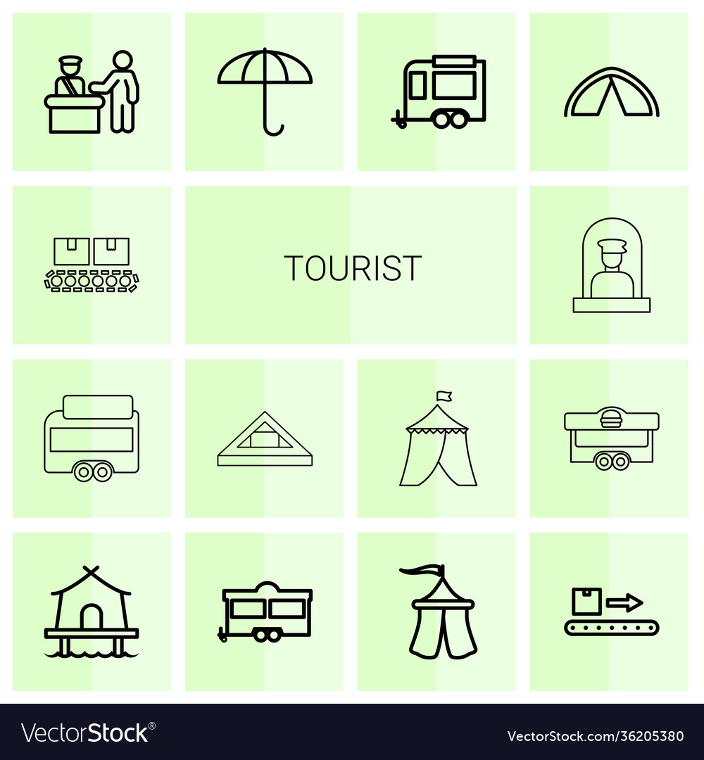 14 tourist icons