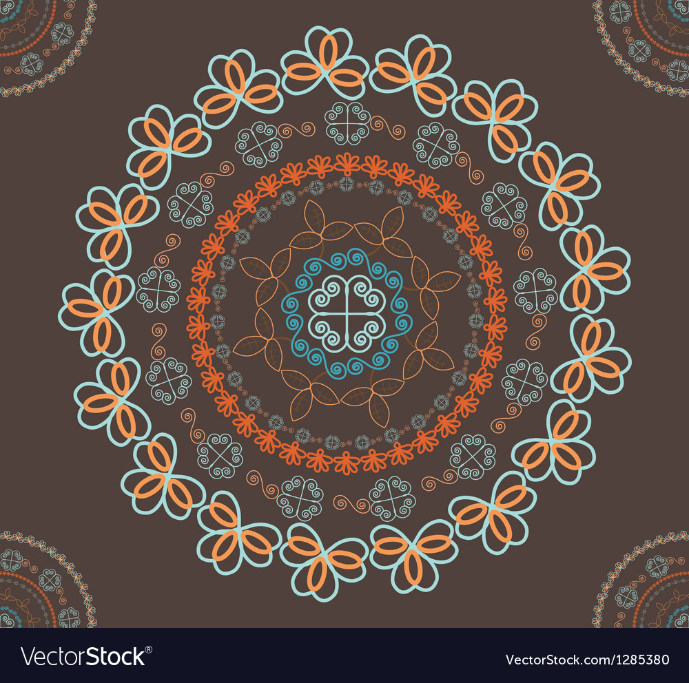 Elegant Circular Ornament Pattern