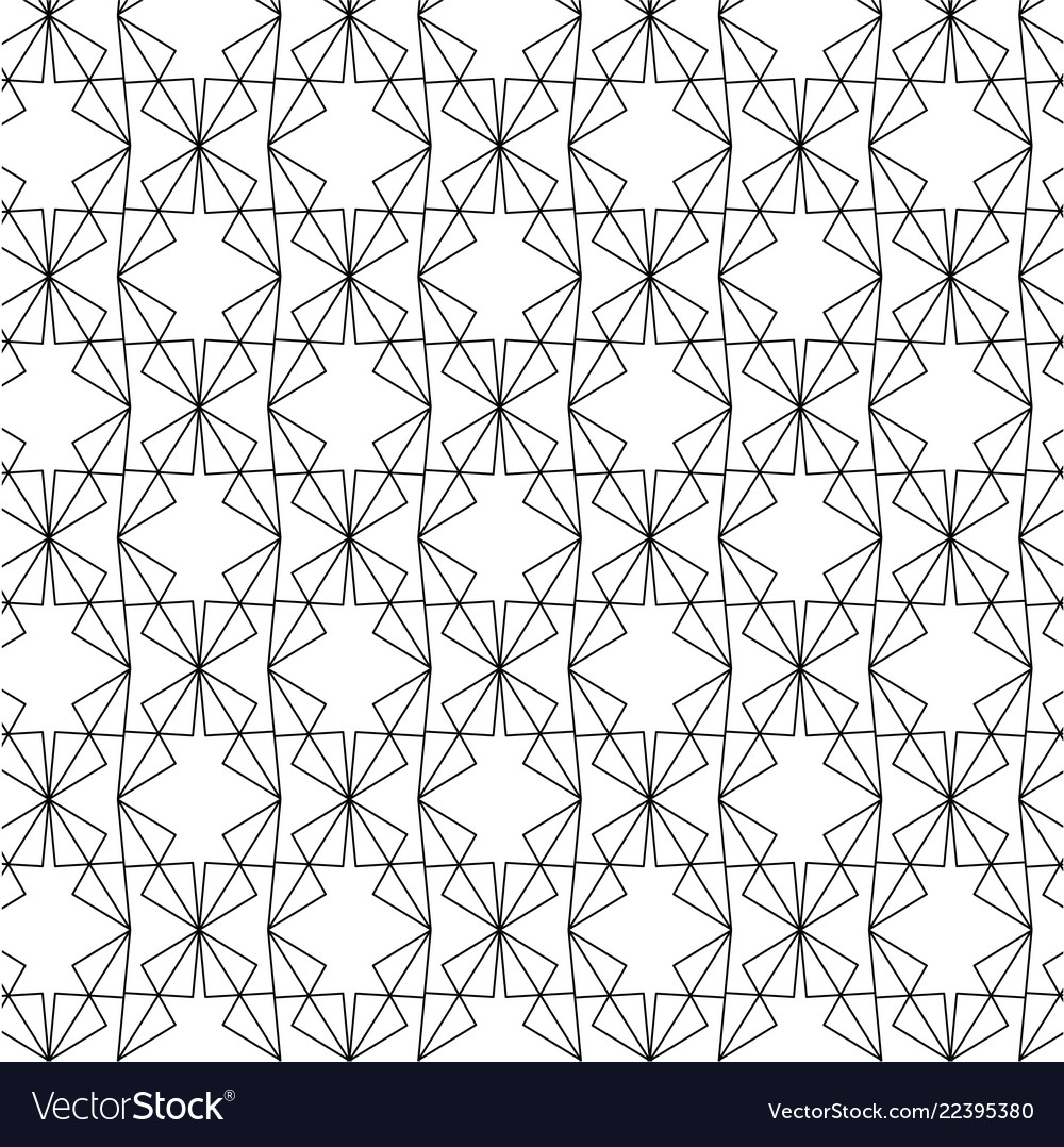 Geometric line grid pattern