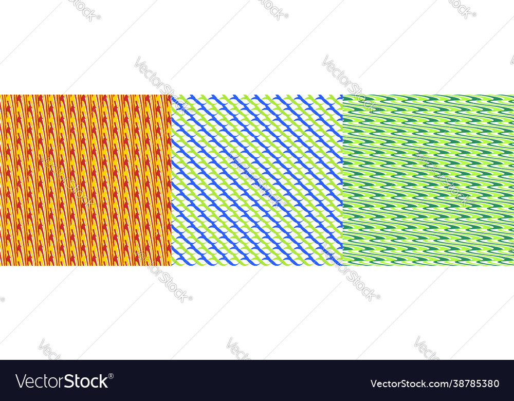 Set 3 seamlessly repeatable repetitive vector image Set 3 seamlessly repeatable repetitive