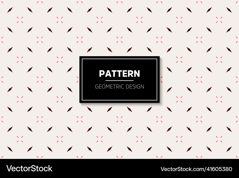 Simple seamless pattern with colorful geometric Vector Image