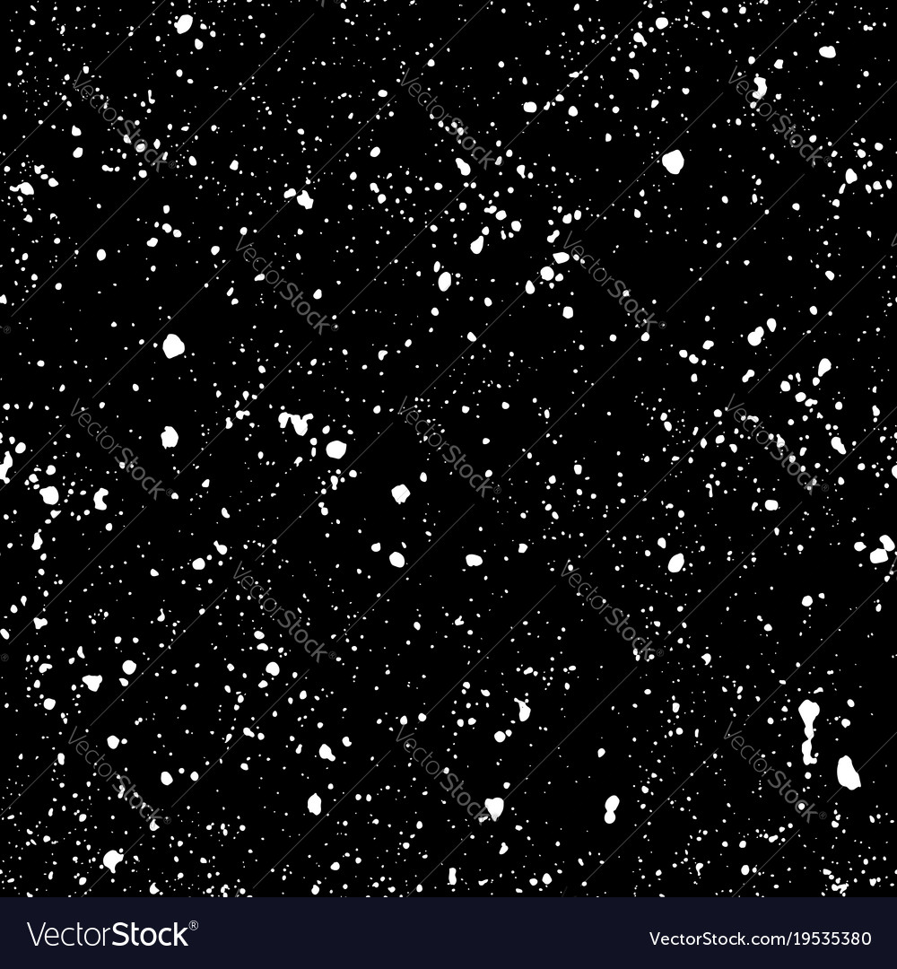 Starry seamless pattern splashed hand draw