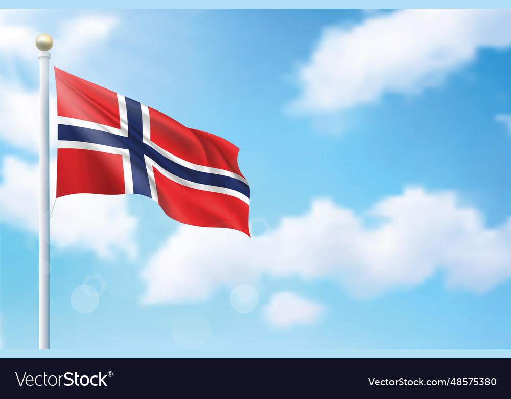 Norwegian Waving Flag