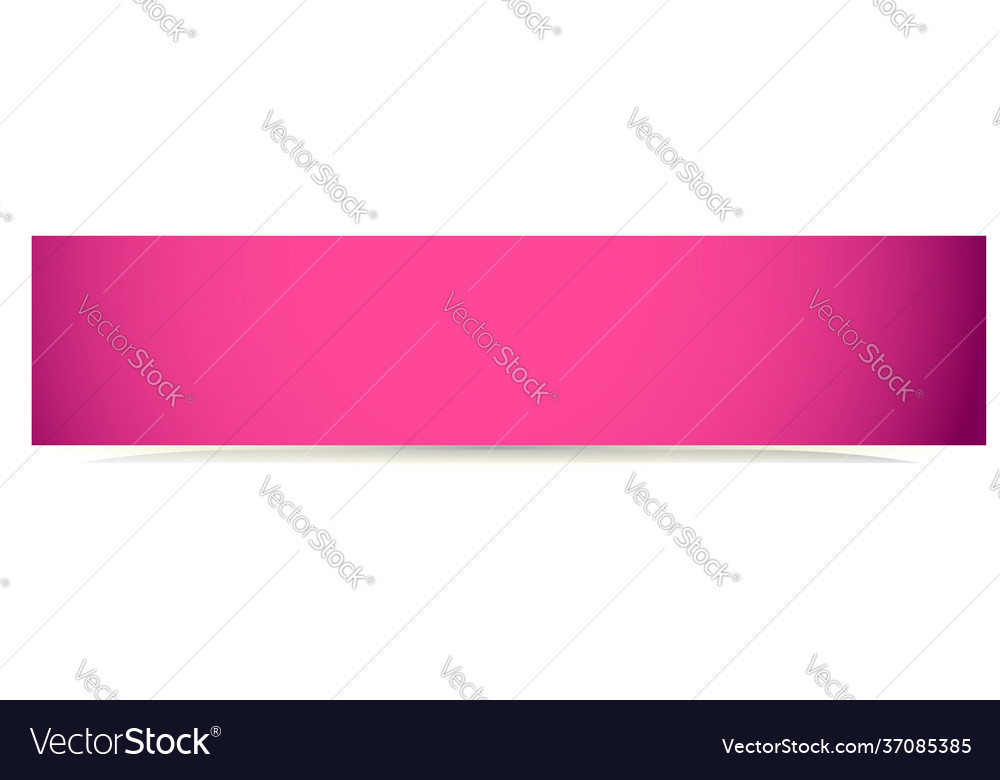Empty colorful button banner shapes vector image Empty colorful button banner shapes