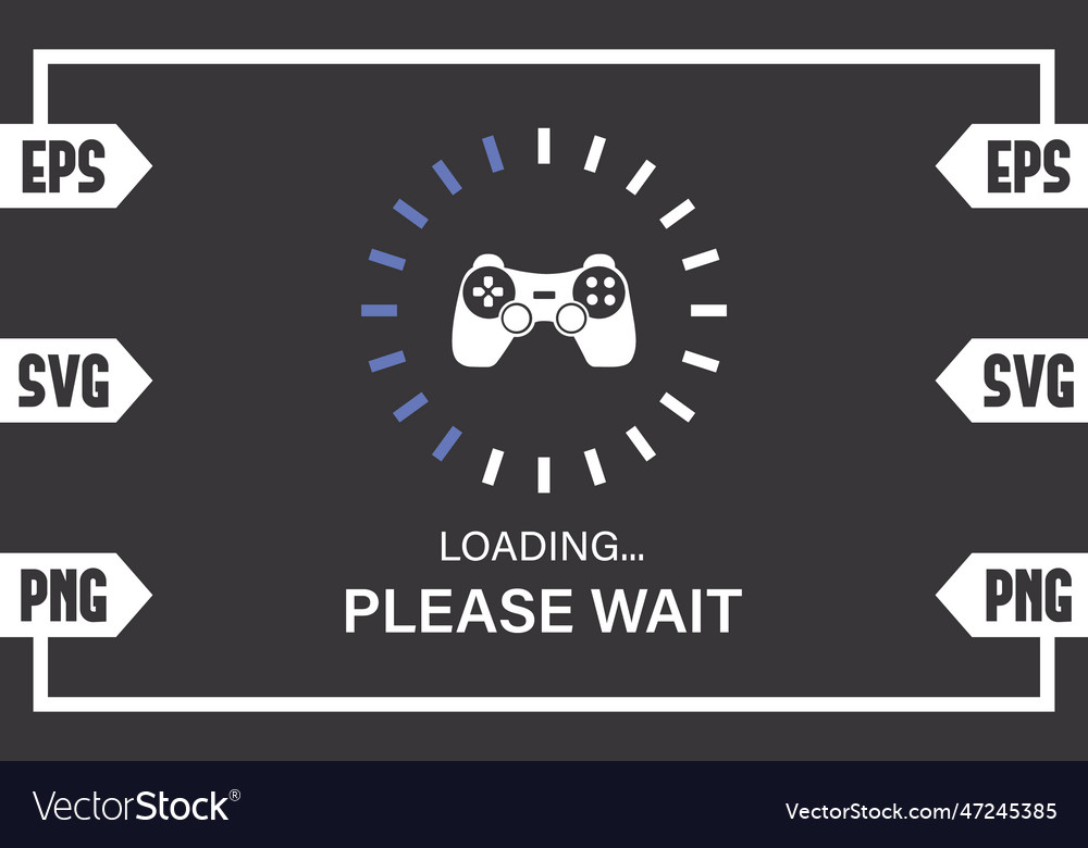 Gaming controller loading please wait