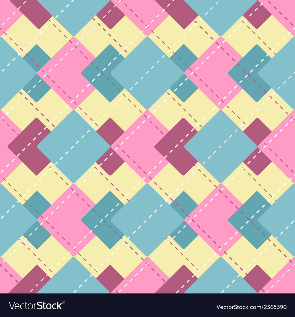 Abstract checkered pattern