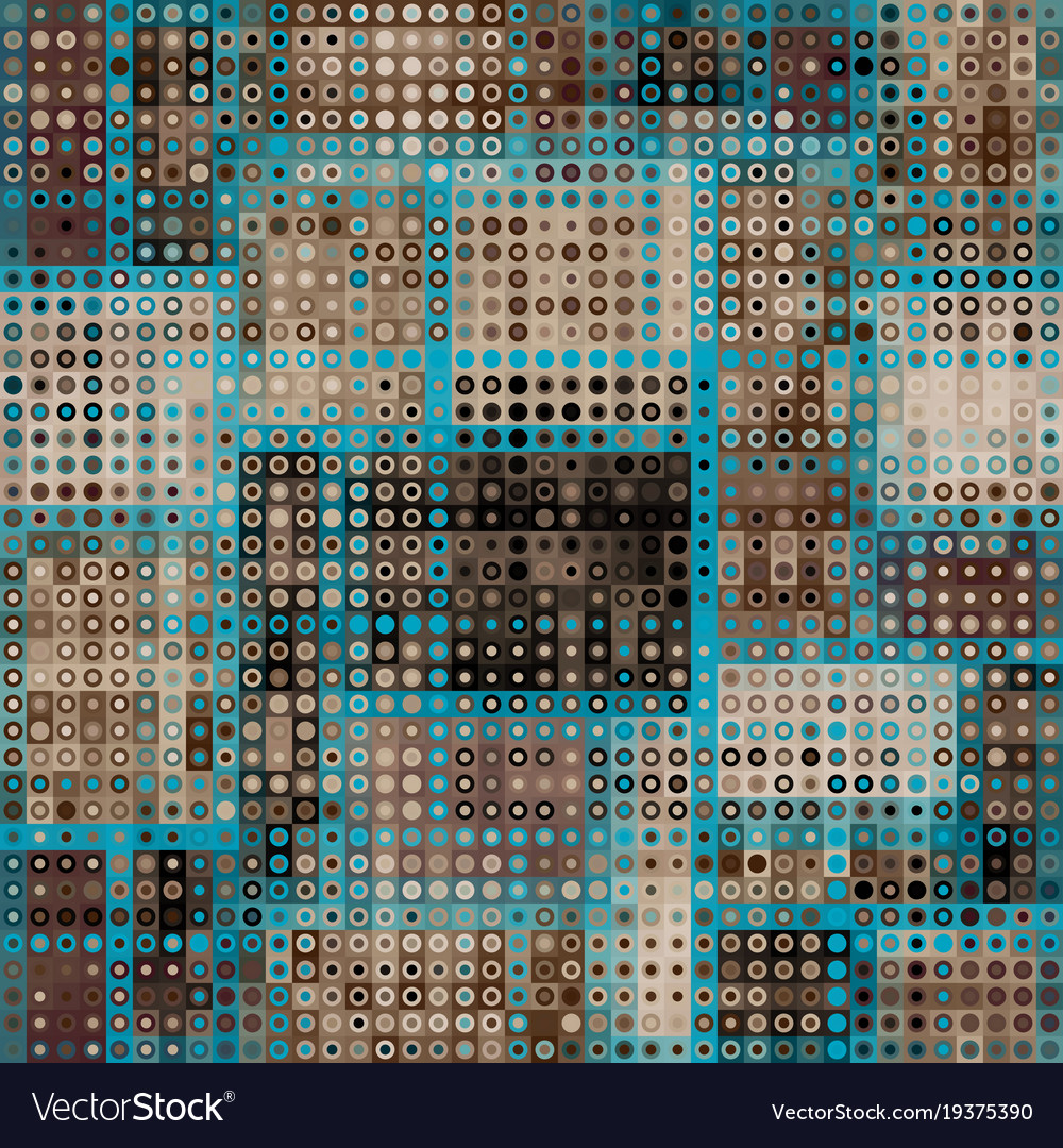 Geometric abstract pattern