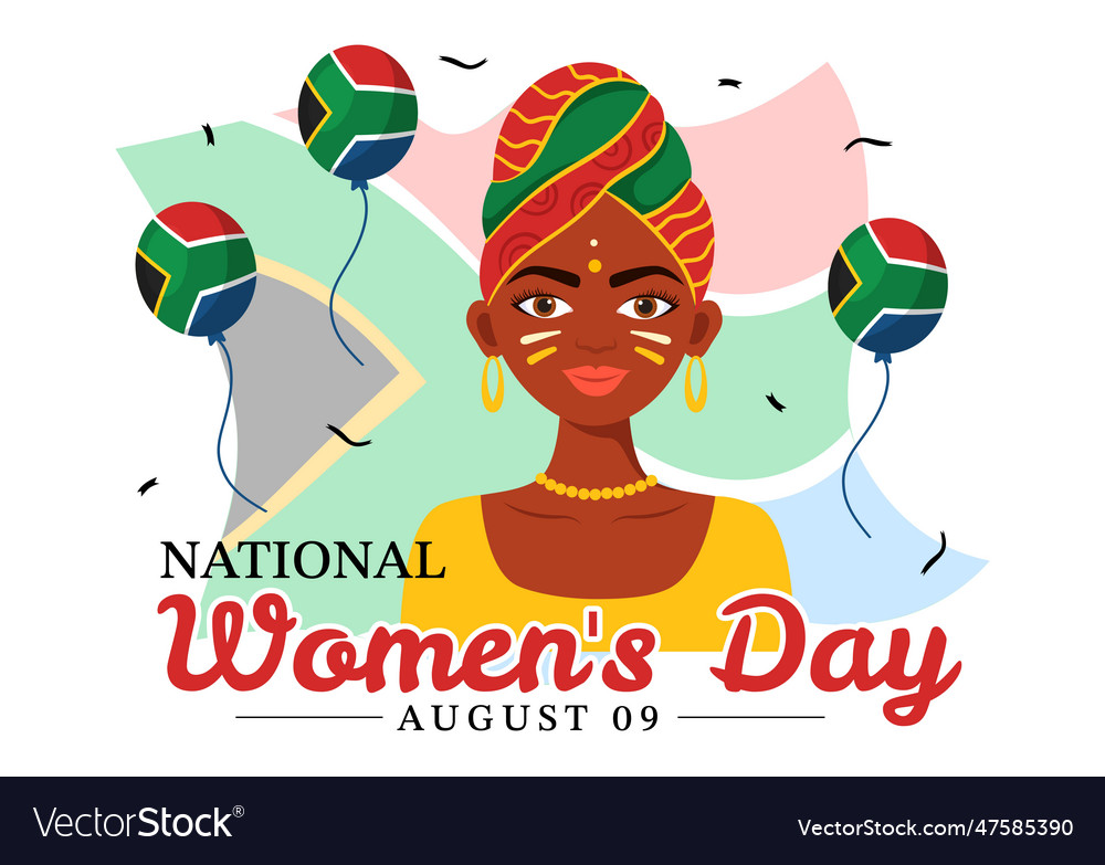 Happy women africa day celebration with ethnic Vector Image