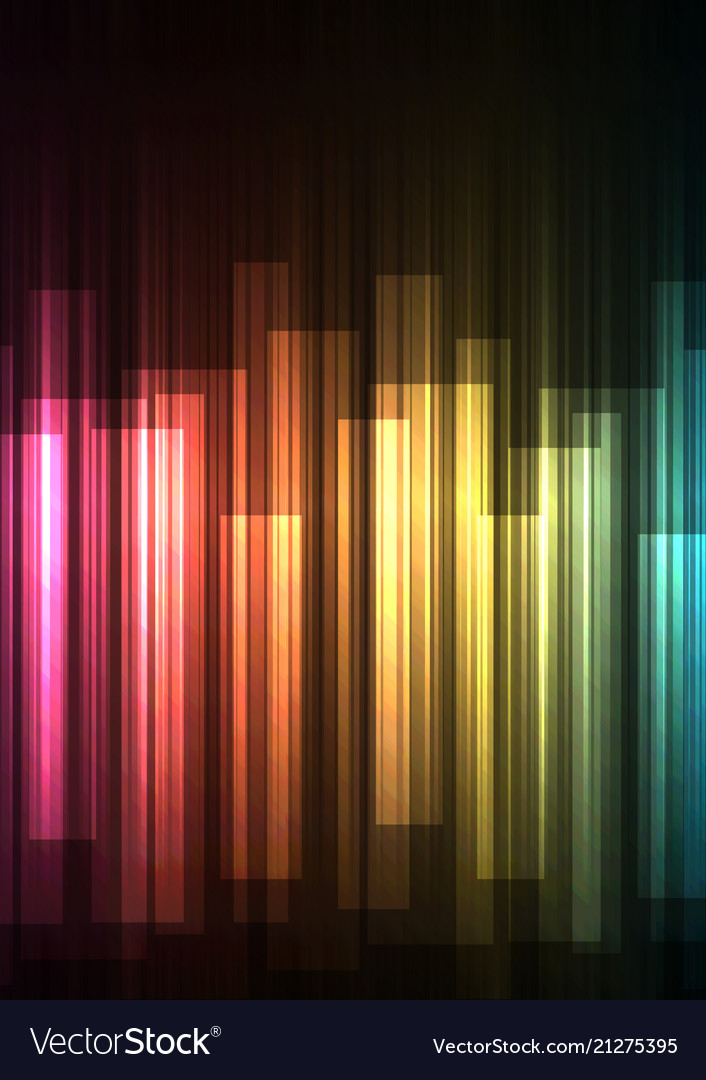 Fade speed bar overlap in dark background vector image Fade speed bar overlap in dark background