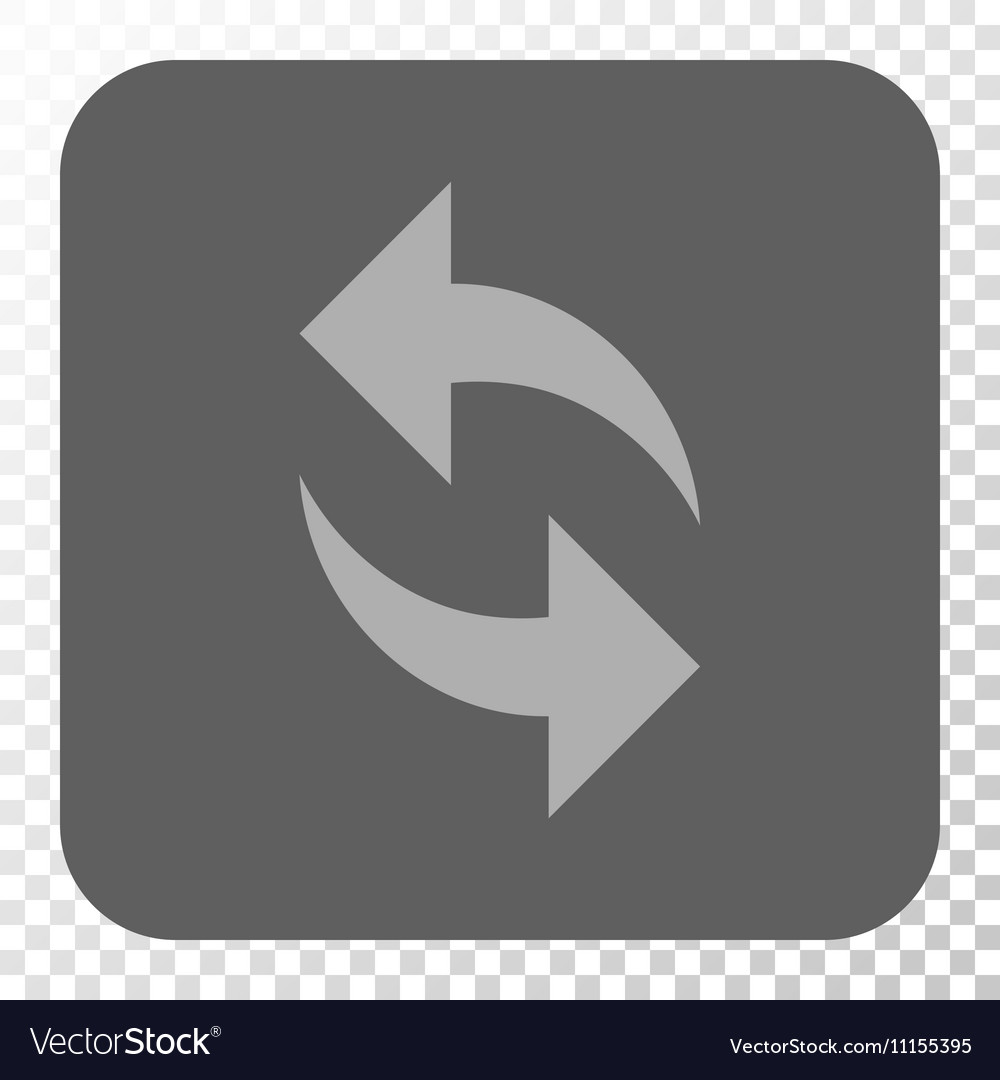 Refresh rounded square button