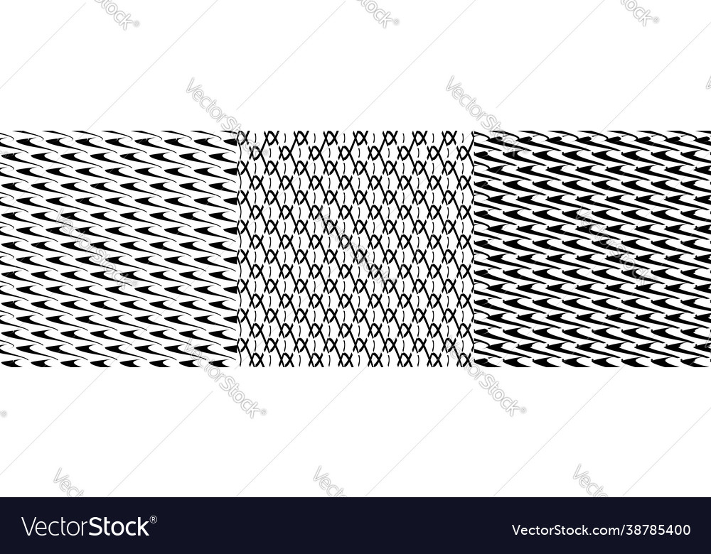 Set 3 seamlessly repeatable repetitive vector image Set 3 seamlessly repeatable repetitive