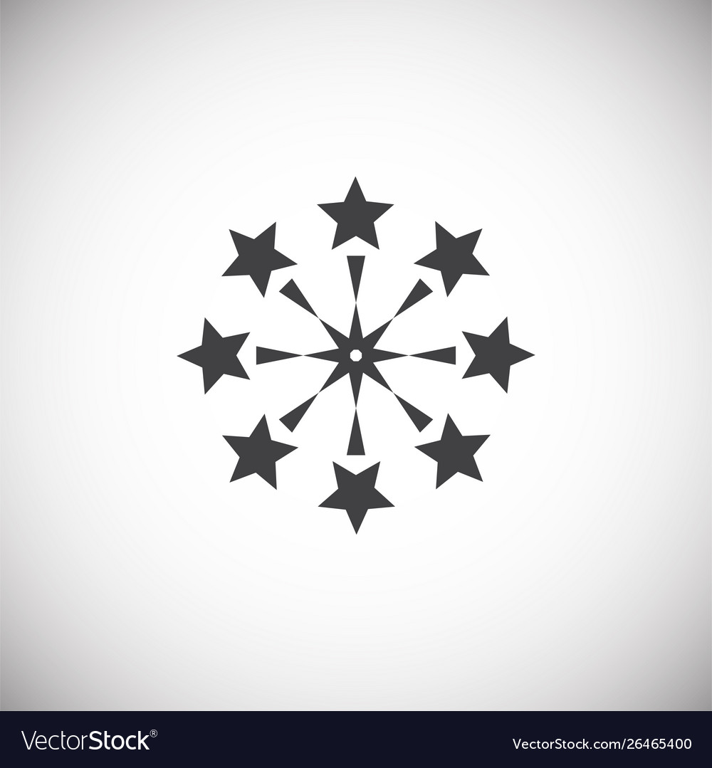 Sparkle icon on background for graphic and web vector image Sparkle icon on background for graphic and web