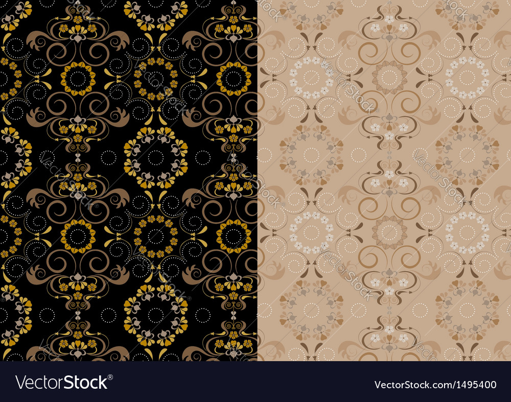 Variations delicate seamless pattern